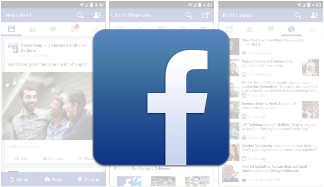 best facebook app for android download